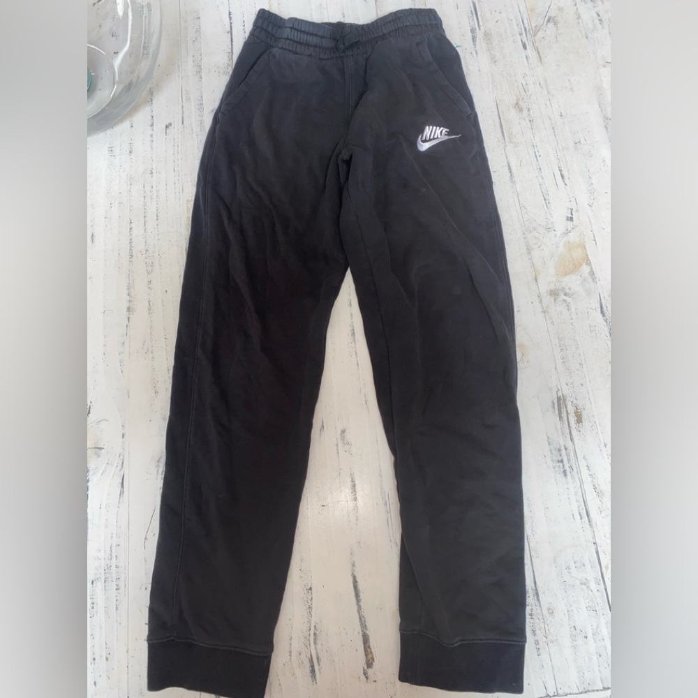 Nike Black Athletic joggers kids XL